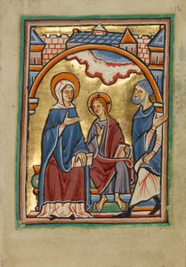 Chrystus błogosławiący swoich rodziców autorstwa Unknown artist
