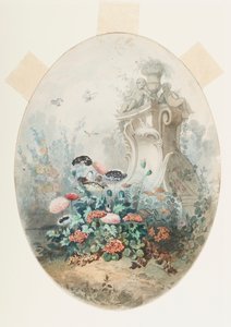 Projekt okładki na pudełko cukierków autorstwa Unknown artist