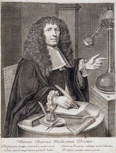 Lekarz w swoim laboratorium, b.d. autorstwa Unknown artist