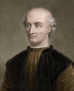 Donato Bramante (1444-1514) - rycina - XIX wiek autorstwa Unknown artist