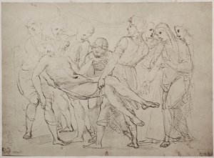 Rysunek Raphaela Sanzio w British Museum autorstwa Unknown artist