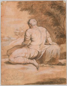 Studium rysunku: Narcyz (?) autorstwa Unknown artist
