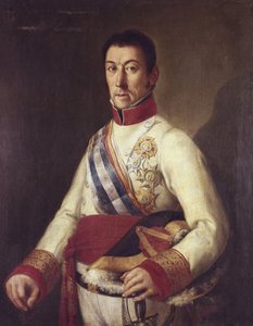 ELIO, Franciszek Javier de (1767-1822). Hiszpańskie wojsko absolutystyczne, gubernator Montevideo (malarstwo) autorstwa Unknown artist