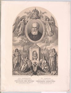 Cesarz Austrii Ferdynand I (druk) autorstwa Unknown artist