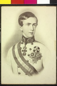 Cesarz Austrii Franciszek Józef I autorstwa Unknown artist