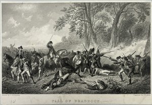 Upadek Braddocka autorstwa Unknown artist