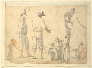 Studia figuralne autorstwa Unknown artist