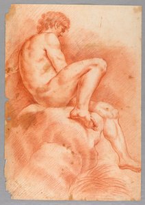 Studium figuralne autorstwa Unknown artist