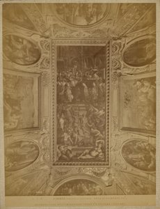 Florencja - Palazzo Vecchio. Sala Klemensa VII, koronacja cesarza Karola V autorstwa Unknown artist