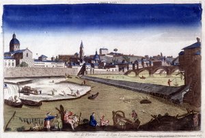 Florencja i rzeka Arno w XVIII wieku. autorstwa Unknown artist