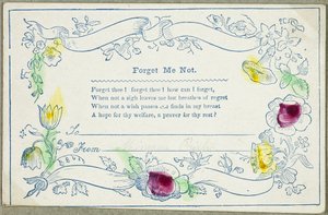 Forget Me Not (walentynkowy) autorstwa Unknown artist