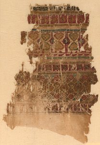Fragment tkaniny w stylu Tiraz autorstwa Unknown artist