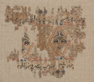 Fragment tkaniny w stylu Tiraz autorstwa Unknown artist