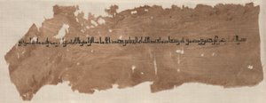 Fragment Tiraz autorstwa Unknown artist