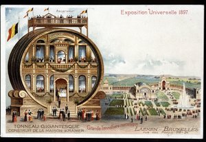 Gigantyczna lufa - Maison Kramer - 1897 Wystawa Światowa w Brukseli. autorstwa Unknown artist