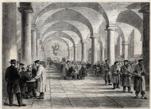 Szpital Greenwich – Jadalnia Zachodnia – Szpital Marynarki Wojennej Greenwich – Jadalnia Zachodnia autorstwa Unknown artist