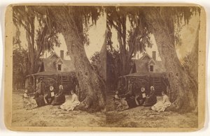 [Dom H(arriet) B(eecher) Stowe na Florydzie]. autorstwa Unknown artist