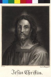 Jezus Chrystus w połowie długości autorstwa Unknown artist