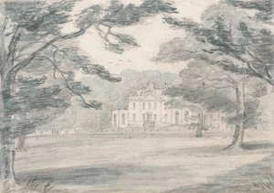 Havering Bower, Essex (Widok wiejskiej rezydencji) autorstwa Unknown artist