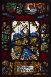 Panel heraldyczny Franza Budera autorstwa Unknown artist