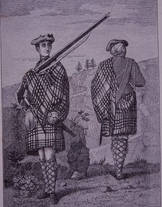Żołnierze góralscy później XVIII wiek autorstwa Unknown artist