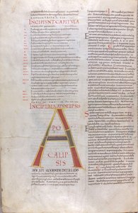 Incipit Księgi Objawienia autorstwa Unknown artist