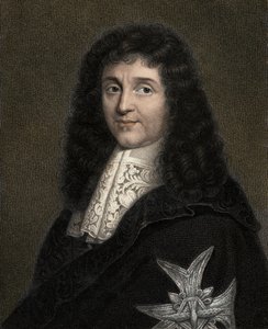 Jean Baptiste (Jean-Baptiste) Colbert 1619-1683 - rycina - XIX wiek autorstwa Unknown artist