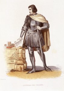 Jean Juvenal (lub Jouvenel) des Ursins (1360 - 1431), francuski sędzia - w „Le Plutarque francais” red. Mennechet autorstwa Unknown artist