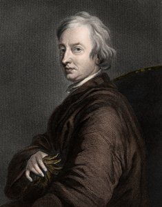 John Dryden 1631-1700 - grawerunek - XIX wiek autorstwa Unknown artist