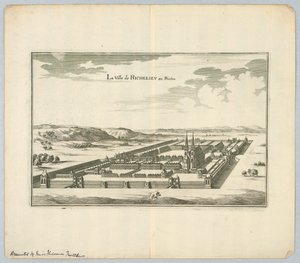 Miasto Richelieu w Poictou autorstwa Unknown artist