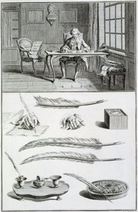 Sztuka pisania - w „Encyklopedii” Diderota i d