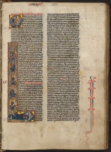 Biblia łacińska z Wulgatą autorstwa Unknown artist