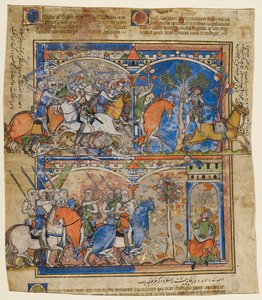 Fragment Biblii obrazkowej Morgana autorstwa Unknown artist