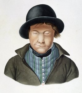Trędowaci z Islandii, ok. 1840, B.N. autorstwa Unknown artist