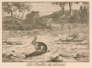 „Uszy Lieura” z Bajek La Fontaine autorstwa Unknown artist