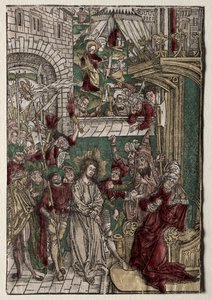 Życie Chrystusa: Chrystus przed Piłatem autorstwa Unknown artist