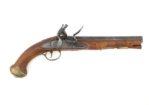 Pistolet skałkowy lekkiego smoka autorstwa Unknown artist