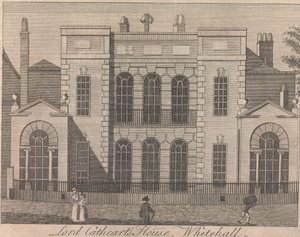 Dom Lorda Cathcarta, Whitehall; strona 58 (tom pierwszy) autorstwa Unknown artist