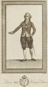 Ludwik XVI, król Francji autorstwa Unknown artist