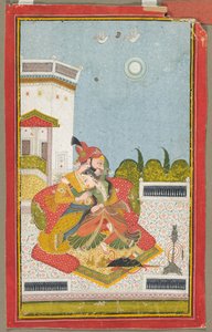 Zakochani w objęciach (Raag Malkauns) autorstwa Unknown artist