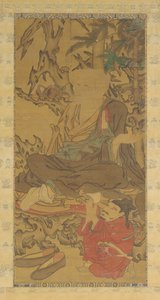Luohan and Attendant autorstwa Unknown artist