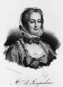 Madame de Pompadour, Jeanne Antoinette Poisson autorstwa Unknown artist