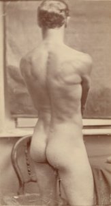 [Badanie nagości mężczyzn]. autorstwa Unknown artist