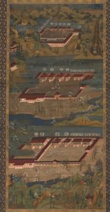 Mandala Trzech Świątyń w Kumano autorstwa Unknown artist