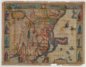Mapa Chin autorstwa Unknown artist