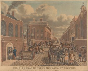 Panowie Truman, Hanbury, Browar Buxton & Co., Spitalfields autorstwa Unknown artist
