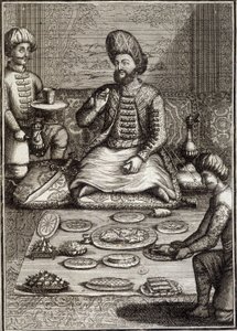 Méhémet Réza Beg, ambasador Persji, początek XVIII wieku. autorstwa Unknown artist