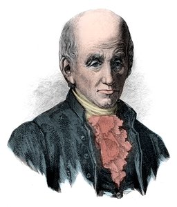 Michel Adanson (1727-1806), francuski botanik. autorstwa Unknown artist