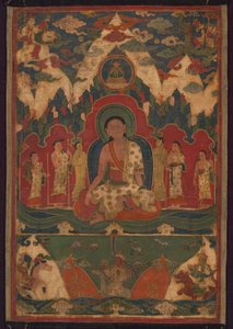 Milarepa na górze Kailash autorstwa Unknown artist