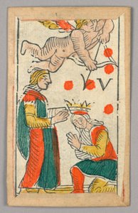 Karta do gry Minchiate (Tarot) autorstwa Unknown artist